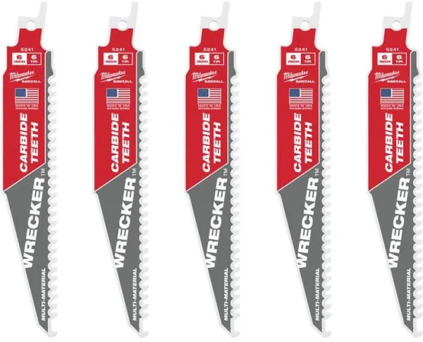 Milwaukee Λεπίδα σέγας TCT WRE 150/6T 5 τεμ.