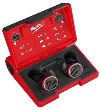 Ωτοασπίδες Milwaukee με Bluetooth L4 RLEPB-301 - Επαναφορτιζόμενες