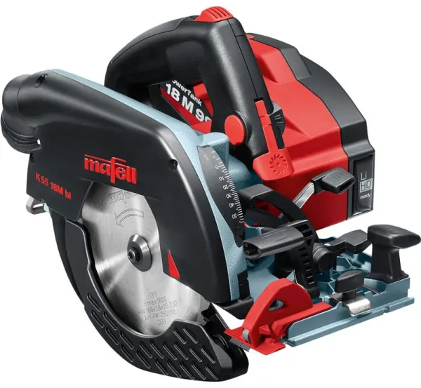 Mafell Δισκοπρίονο μπαταρίας K 55 18M bl PURE σε βαλίτσα T-MAX
