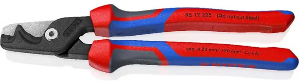 Knipex Ψαλίδι καλωδίων με βαθμιδωτές λεπίδες StepCut XL