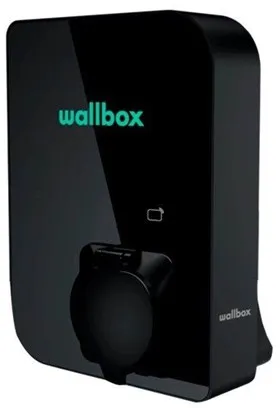 Wallbox Copper SB Σταθμός φόρτισης με Wi-Fi 11 kW Τύπος 1 και 2, μαύρο