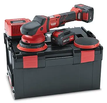 Σετ γυαλιστικής μηχανής Flex XFE 15 125/150 18V